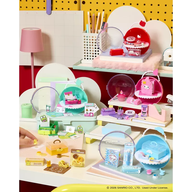 Miniverse Make It Mini Hello Kitty and Friends Seria 3, 8 lat, Hello Kitty, Wielokolorowy, Plastik, Żywica
