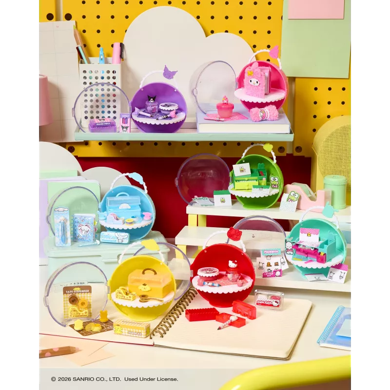 Miniverse Make It Mini Hello Kitty and Friends Seria 3, 8 lat, Hello Kitty, Wielokolorowy, Plastik, Żywica