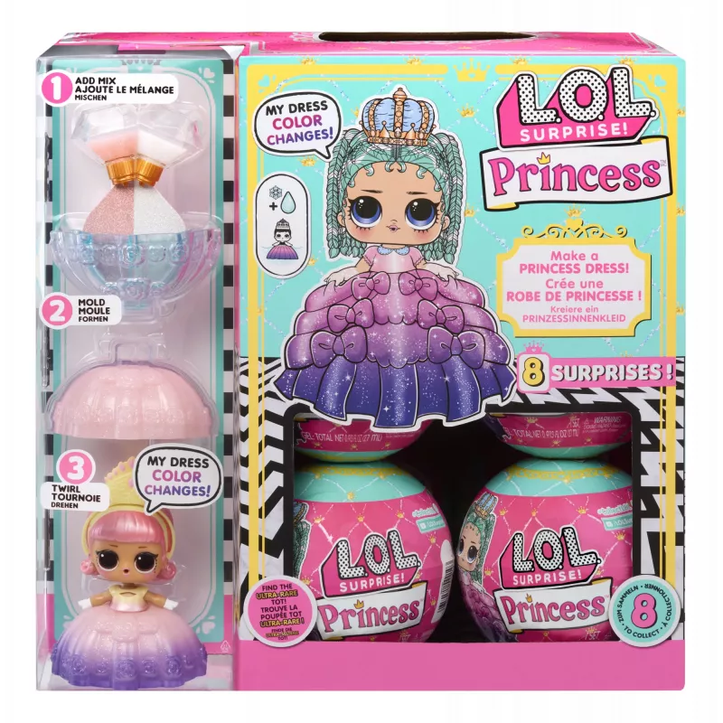 L.O.L. Surprise L.O.L. Surprise Princess Tots Asst w PDQ