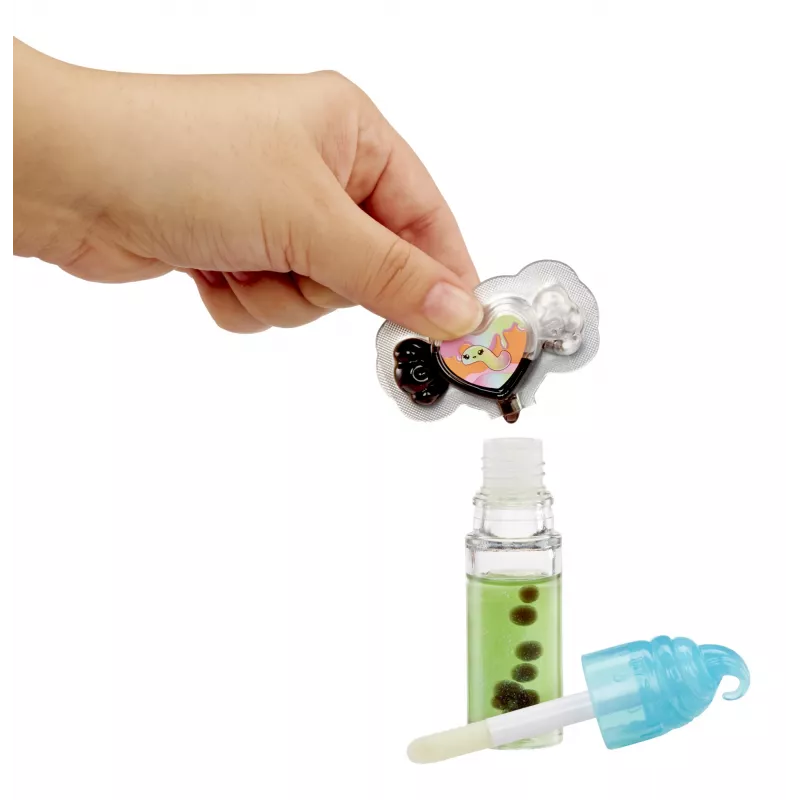 MGA Entertainment Yummiland lalka błyszczyk do ust Sour Sweeties - Sasha Sourworms