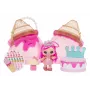 MGA Entertainment Yummiland Beauty Bag Playset + Lip Gloss lalka - Ice Cream Beauty Bag