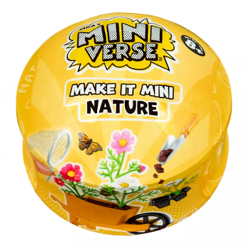 Miniverse Make It Mini Nature - Serie 3, 8 lat, Wielokolorowy, Plastik