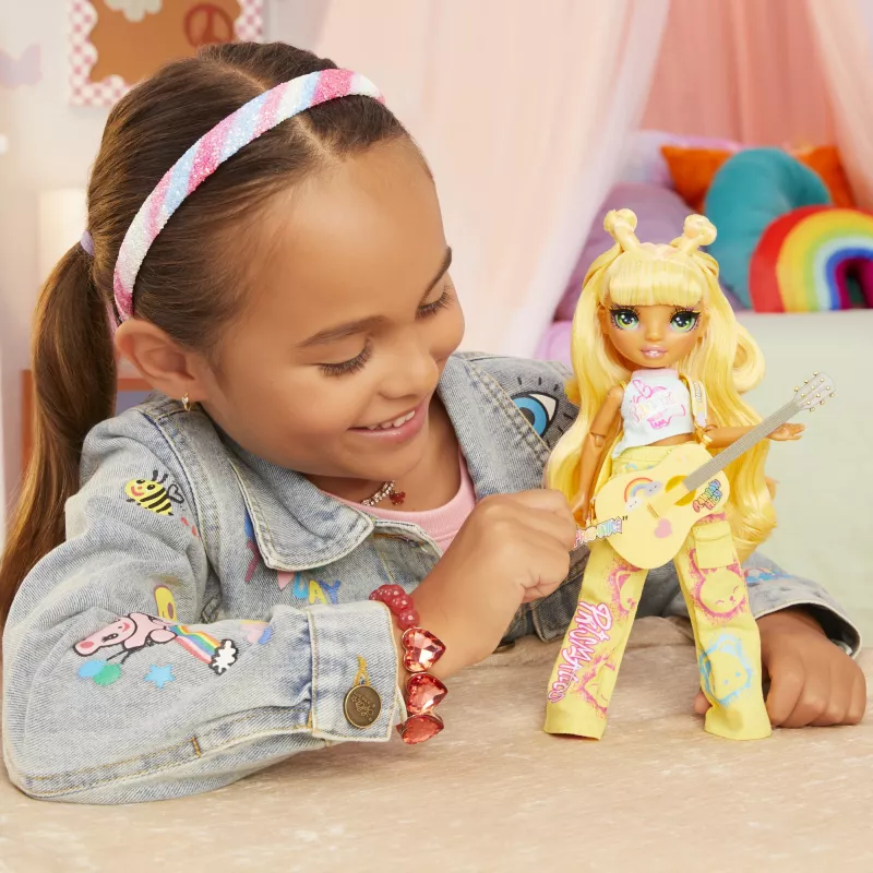 Rainbow High Junior High Jr High Rockband Fashion Dolls - Sunny