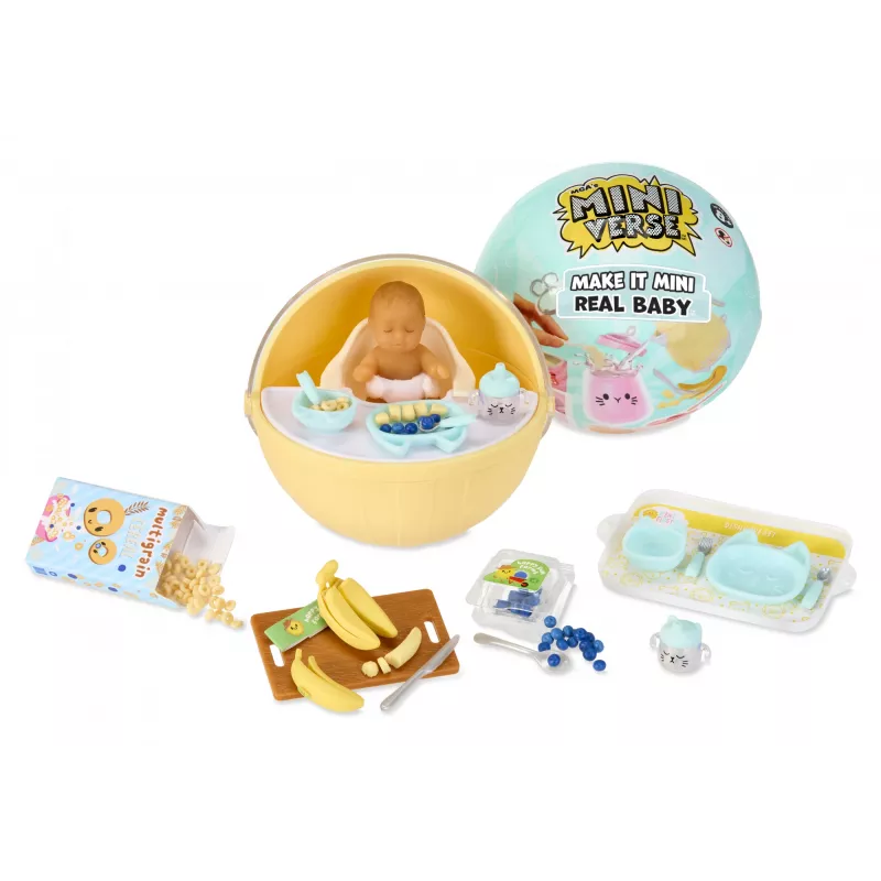 Miniverse Make It Mini Real Baby, 8 lat, Wielokolorowy, Plastik