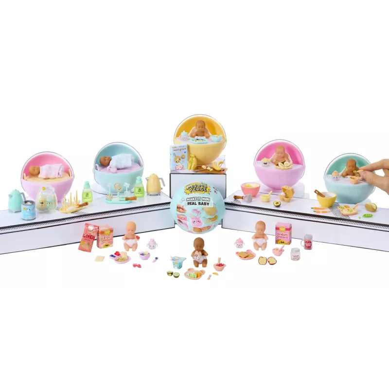 Miniverse Make It Mini Real Baby, 8 lat, Wielokolorowy, Plastik