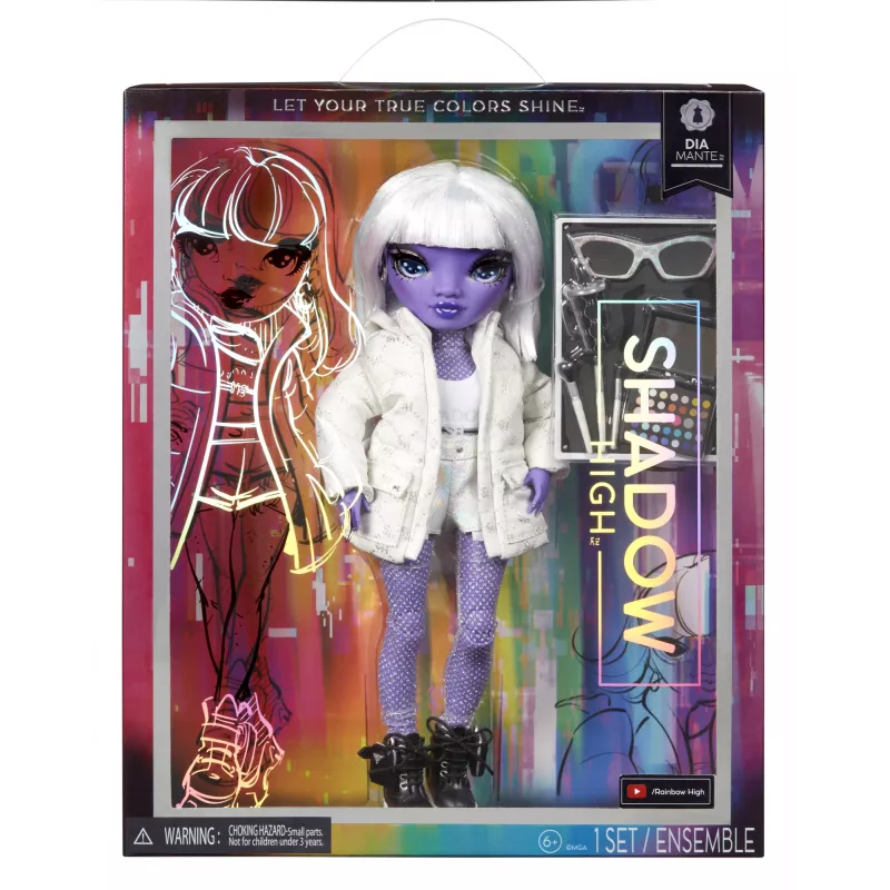 Lalka Rainbow High Shadow High 583066EUC