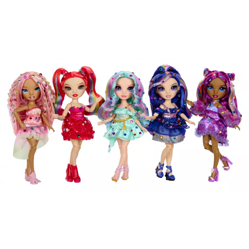 Rainbow High Be Dazzling Lalki Modowe - Adeline Rose (Różowy)