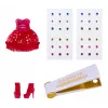 Rainbow High Be Dazzling Fashion Dolls- Vivienne Rouge (czerwony)