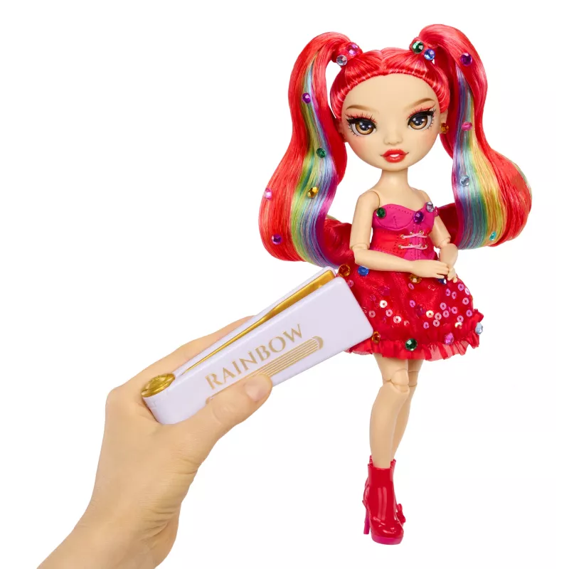Rainbow High Be Dazzling Fashion Dolls- Vivienne Rouge (czerwony)