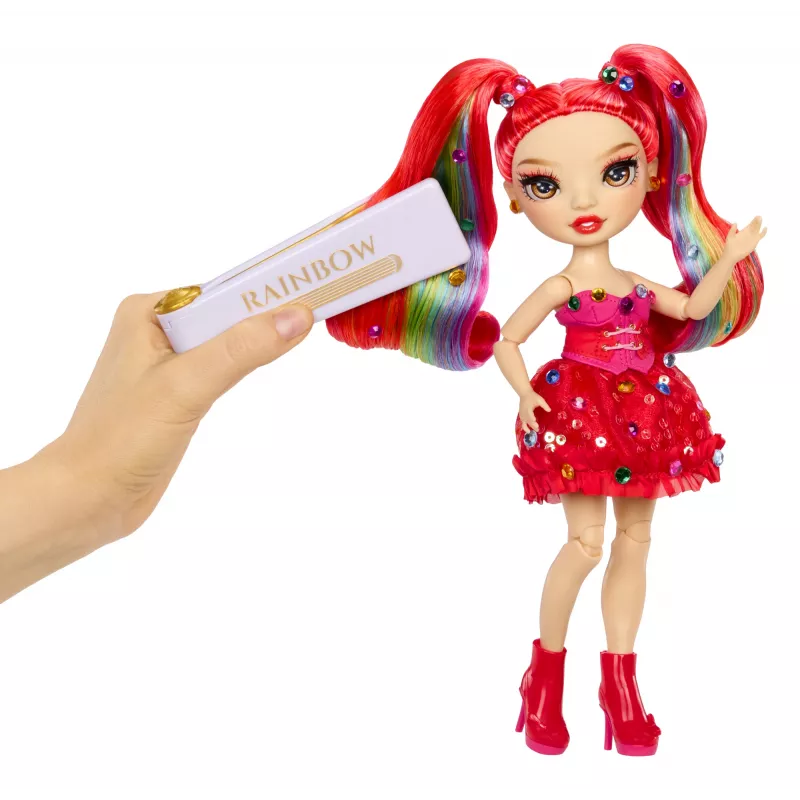 Rainbow High Be Dazzling Fashion Dolls- Vivienne Rouge (czerwony)