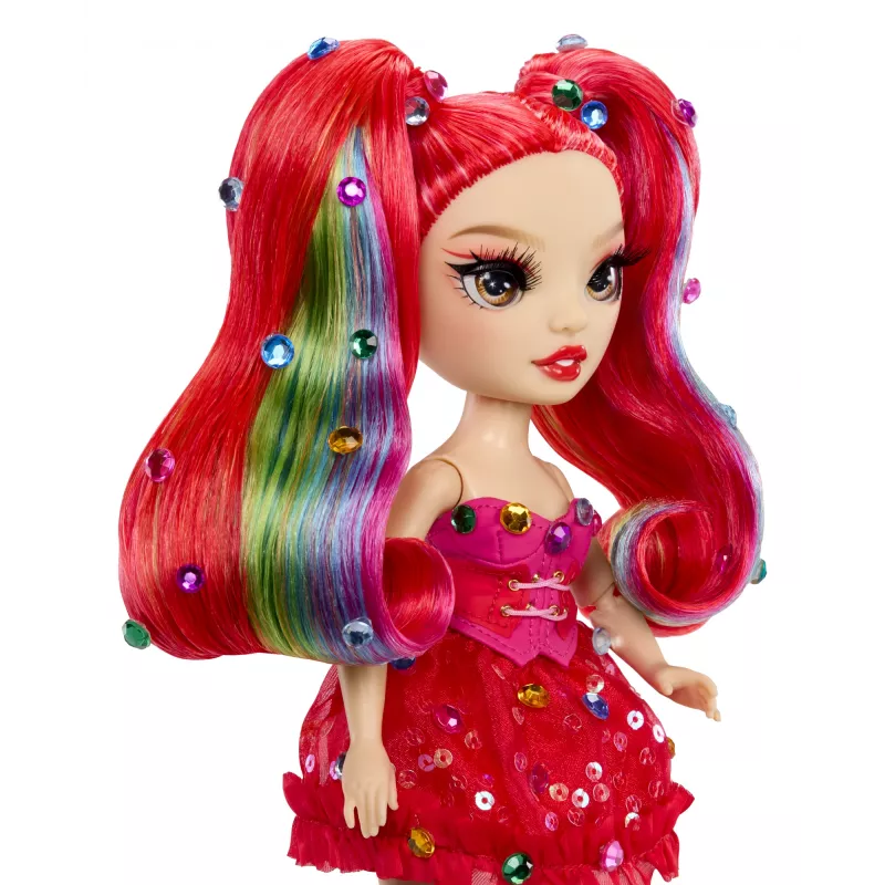 Rainbow High Be Dazzling Fashion Dolls- Vivienne Rouge (czerwony)