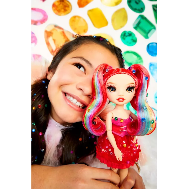 Rainbow High Be Dazzling Fashion Dolls- Vivienne Rouge (czerwony)