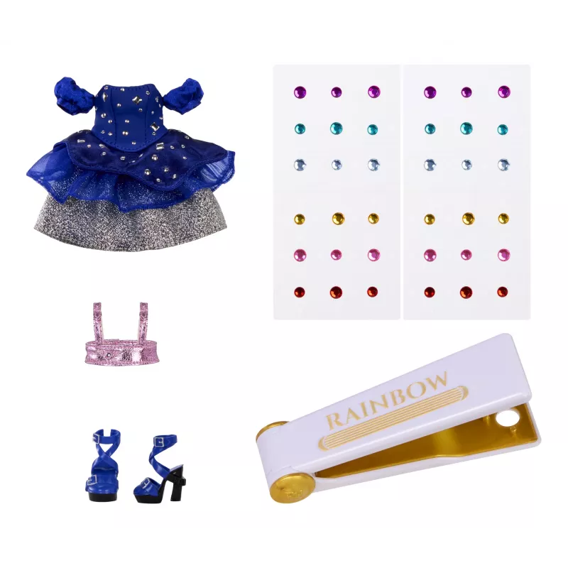 Rainbow High Be Dazzling Fashion Dolls- Genevieve Bleue (Niebieska)
