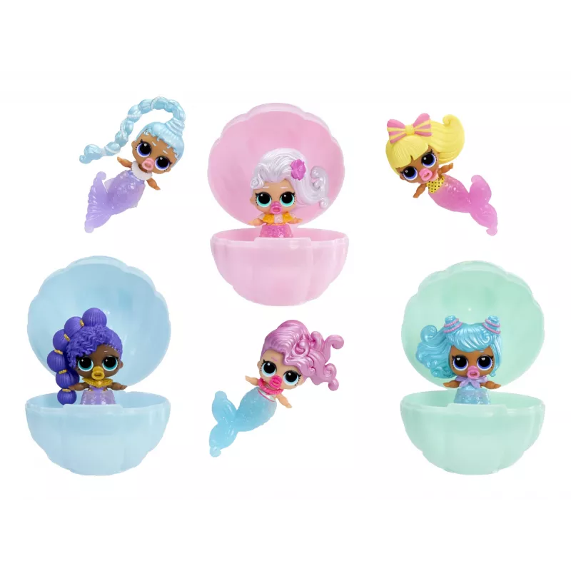 L.O.L. Surprise Mermaids Makeover Magic Baby Sisters