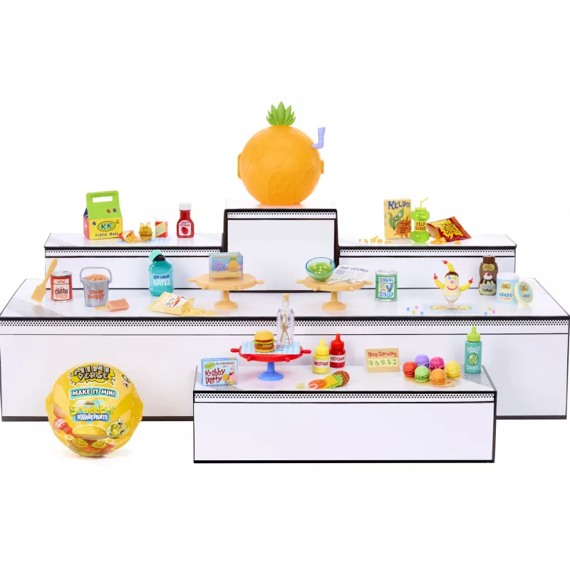 Miniverse Make It Mini SpongeBob SquarePants, 8 lat, Wielokolorowy