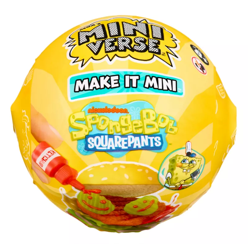 Miniverse Make It Mini SpongeBob SquarePants, 8 lat, Wielokolorowy