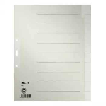 Leitz Register Blanc, 240 mm, 300 mm, 1 szt. Leitz Register Blanc. Szerokość: 240 mm, Wysokość: 300 mm. Ilość w opakowaniu: 1 szt.