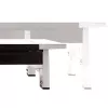 Podstawka pod monitor Fellowes z 5-stopniową regulacją wysokości - Office Suites podstawka pod monitor z tacką do przechowywania - Ergonomiczna regulowana podstawka pod monitor do komputerów - Maks. obciążenie 36 kg / maks. rozmiar 28 inch - grafitowa