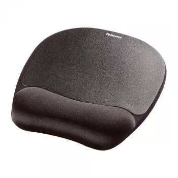 Fellowes mysz Mat Wrist Support Memory Foam mysz Pad Ergonomic mysz Mat Czarny
