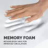 Fellowes mysz Mat Wrist Support Memory Foam mysz Pad Ergonomic mysz Mat Czarny