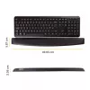 Podkładka pod nadgarstki Fellowes do klawiatury - pianka memory - ergonomiczna podpórka pod nadgarstki do komputera, laptopa, biura domowego - czarna