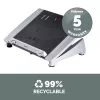 Podstawka pod laptopa Fellowes Office Suites Plus z regulacją wysokości – Czarno-Srebrna