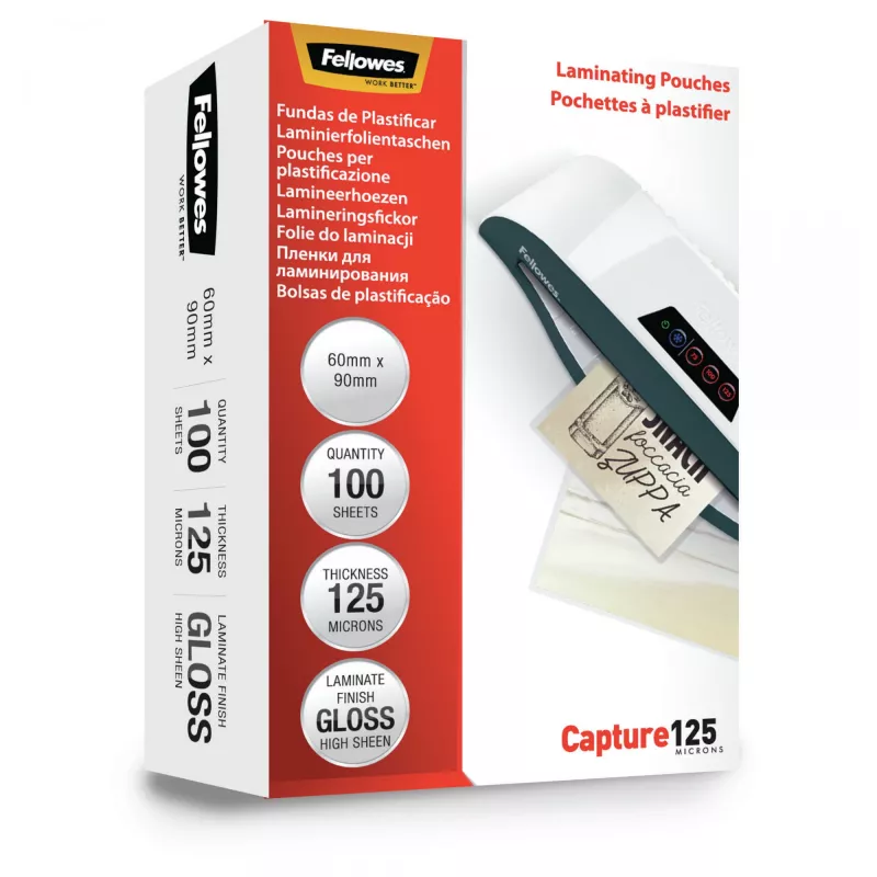 Fellowes 5397402 koszulka do laminowania 100 szt.