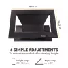 Fellowes Designer Suites Laptop Riser, Podstawka pod laptopa, Czarny, Tworzywo sztuczne, 43,2 cm (17 cali), 11,3 kg, FIRA International, EN ISO 9241-5