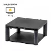 Fellowes Premium Monitor Riser Graphite, wolnostojący, 36 kg, 53,3 cm (21 cali), regulacja wysokości, grafitowy