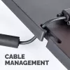Fellowes Premium Monitor Riser Graphite, wolnostojący, 36 kg, 53,3 cm (21 cali), regulacja wysokości, grafitowy