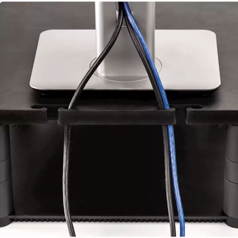 Fellowes Premium Monitor Riser Graphite, wolnostojący, 36 kg, 53,3 cm (21 cali), regulacja wysokości, grafitowy