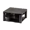 Podstawka pod monitor Fellowes z 3 regulacjami wysokości - Premium Monitor Riser Plus z zarządzaniem kablami - Ergonomiczna regulowana podstawka pod monitor do komputerów - Maks. waga 36 kg/Maks. rozmiar 21 cali - Grafitowa