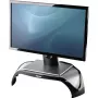 Podstawka pod monitor Fellowes z 3-stopniową regulacją wysokości - Smart Suites Monitor Riser - Ergonomiczna regulowana podstawka pod monitor do komputerów - Maks. waga 10 kg / Maks. rozmiar 21 cali - Czarna