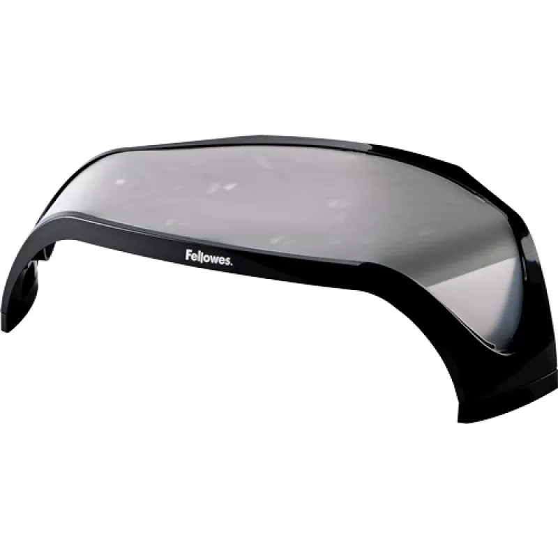 Podstawka pod monitor Fellowes z 3-stopniową regulacją wysokości - Smart Suites Monitor Riser - Ergonomiczna regulowana podstawka pod monitor do komputerów - Maks. waga 10 kg / Maks. rozmiar 21 cali - Czarna