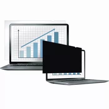 Fellowes Standard-PrivaScreen Czarnyout filtr prywatyzujący, 43,2 cm (17 cali), 5:4, Laptop, Bezramkowy filtr prywatyzujący do wyświetlacza, Antyrefleksyjny, Prywatność, 50 g