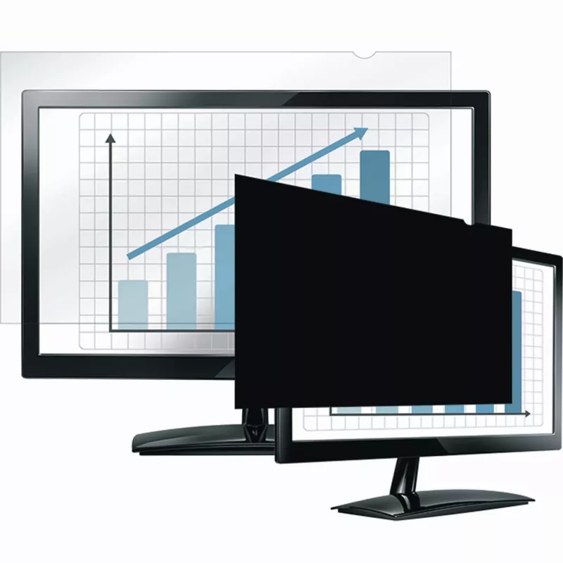 Fellowes Standard-PrivaScreen Czarnyout filtr prywatyzujący, 43,2 cm (17 cali), 5:4, Laptop, Bezramkowy filtr prywatyzujący do wyświetlacza, Antyrefleksyjny, Prywatność, 50 g