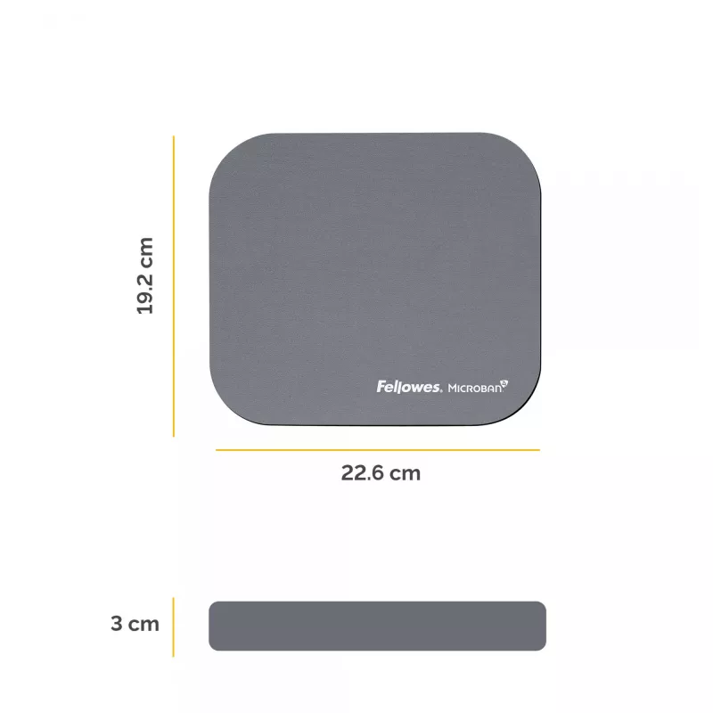 Podkładka pod mysz Fellowes 5934005 srebrna