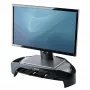 Podstawka pod monitor Fellowes z 3-stopniową regulacją wysokości - Smart Suites Monitor Riser Plus z miejscem do przechowywania - Ergonomiczna regulowana podstawka pod monitor do komputerów - Maks. waga 10 kg / Maks. rozmiar 21 cali - Czarna