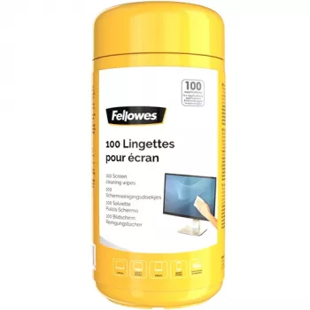 Fellowes 100 Screen Cleaning, chusteczki nawilżane do czyszczenia sprzętu, LCD/TFT/Plazma, Wielokolorowy, 82 mm, 82 mm, 170 mm