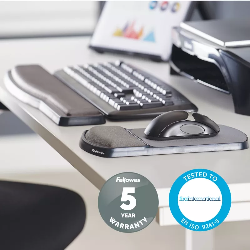 Fellowes Angle Adjustable mysz Pad Wrist Support Premium Gel