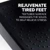 Fellowes Foot Rest Under Desk - Professional Series Ultimate Foot Support Ergonomic Foot Rest with 3 Height Adjustments & Massage Surface - Foot Rest Stool for Office & Home - Czarny