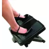 Fellowes Foot Rest Under Desk - Professional Series Ultimate Foot Support Ergonomic Foot Rest with 3 Height Adjustments & Massage Surface - Foot Rest Stool for Office & Home - Czarny