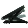 Fellowes Foot Rest Under Desk - Professional Series Ultimate Foot Support Ergonomic Foot Rest with 3 Height Adjustments & Massage Surface - Foot Rest Stool for Office & Home - Czarny