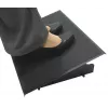 Fellowes Foot Rest Under Desk - Professional Series Under Desk Foot Rest Ergonomic Foot Rest with 3 Height Adjustable Positions & Non-Slip Platform Surface - Foot Rest Stool for Office & Home - Czarny