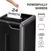 Fellowes Niszczarka 325Ci 24 arkusze niszczarka krzyżowa z pojemnikiem 83 litry wysoki poziom bezpieczeństwa P4
