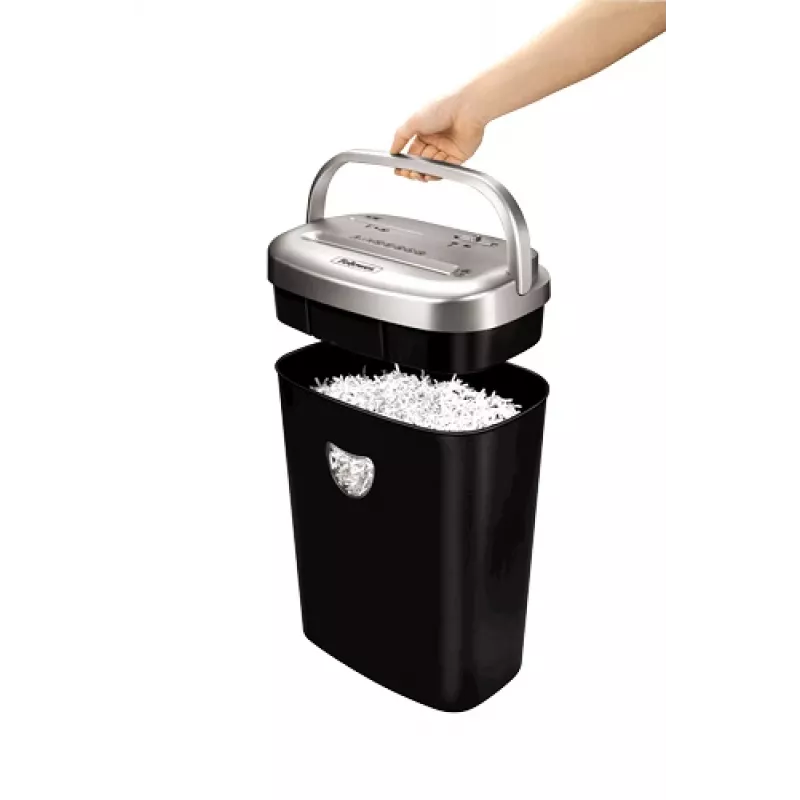 Niszczarka dokumentów Fellowes 53C, cięcie krzyżowe, 22 cm, czarna