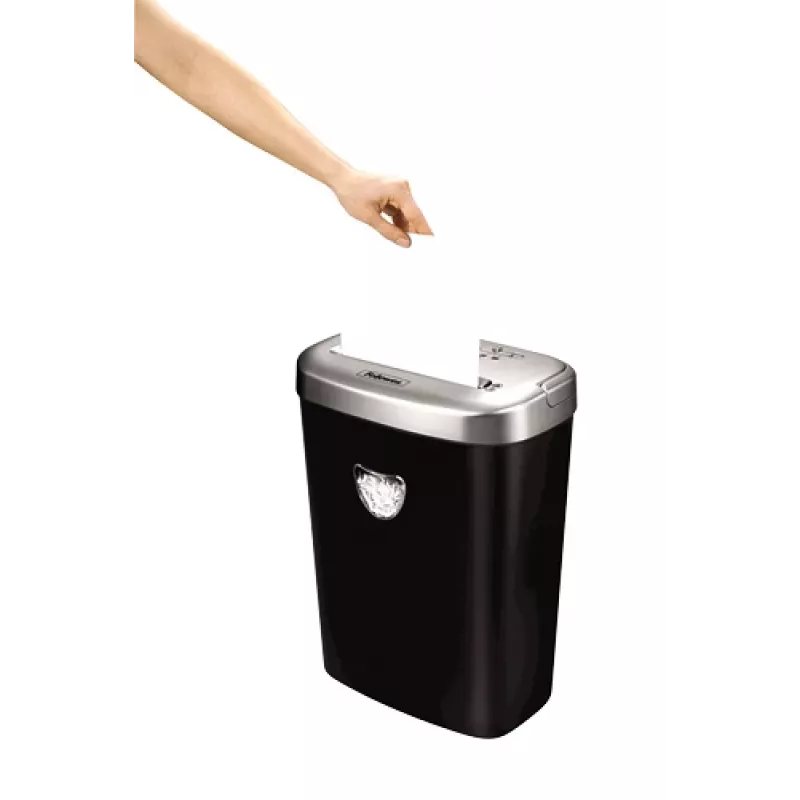 Niszczarka dokumentów Fellowes 53C, cięcie krzyżowe, 22 cm, czarna