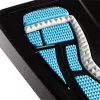 Podnóżek Fellowes pod biurko - Ergonomiczny podnóżek Energizer z regulacją wysokości w 3 pozycjach i teksturowaną powierzchnią masującą - Stołek podnóżek do biura i domu - Węgiel drzewny