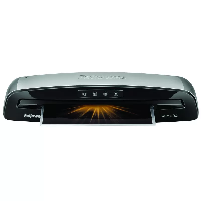 Fellowes Saturn 3i Laminator na zimno/gorąco 300 mm/min Czarny, Srebrny