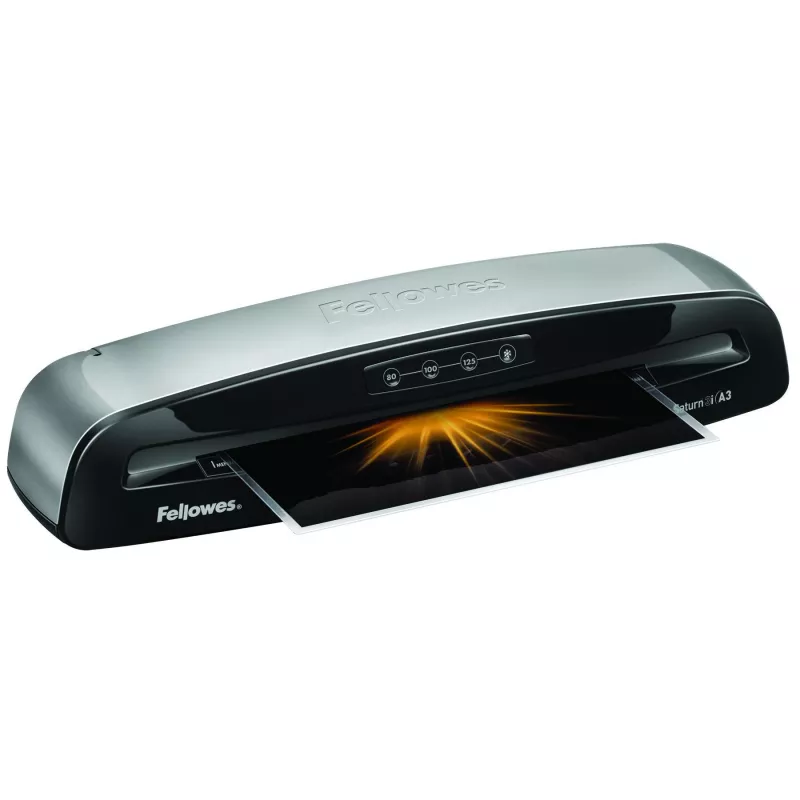 Fellowes Saturn 3i Laminator na zimno/gorąco 300 mm/min Czarny, Srebrny